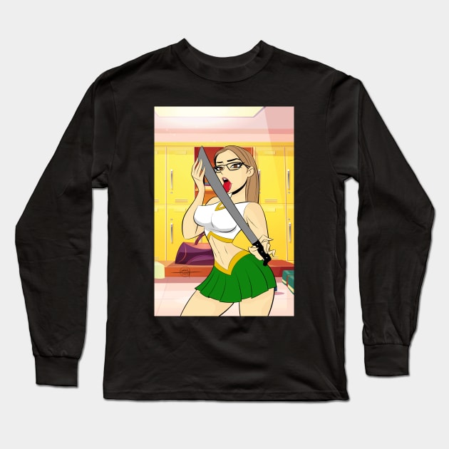 Cold Steel Long Sleeve T-Shirt by masciajames